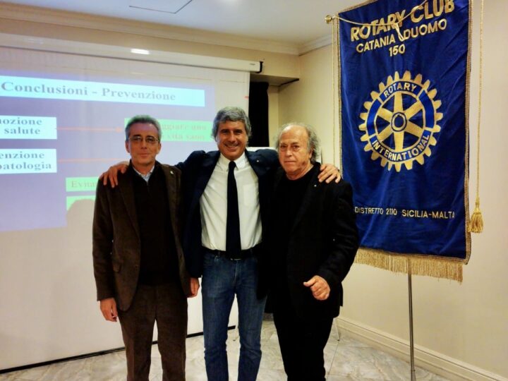 Il RC Catania Duomo 150,  ha organizzato la terza conferenza dal  titolo “Prevenzione delle patologie oftalmiche”