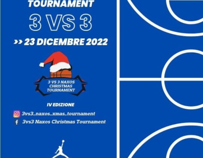 Giardini Naxos: il 23 dicembre il basket protagonista con il torneo 3vs3 “Naxos Xmas Tournament”