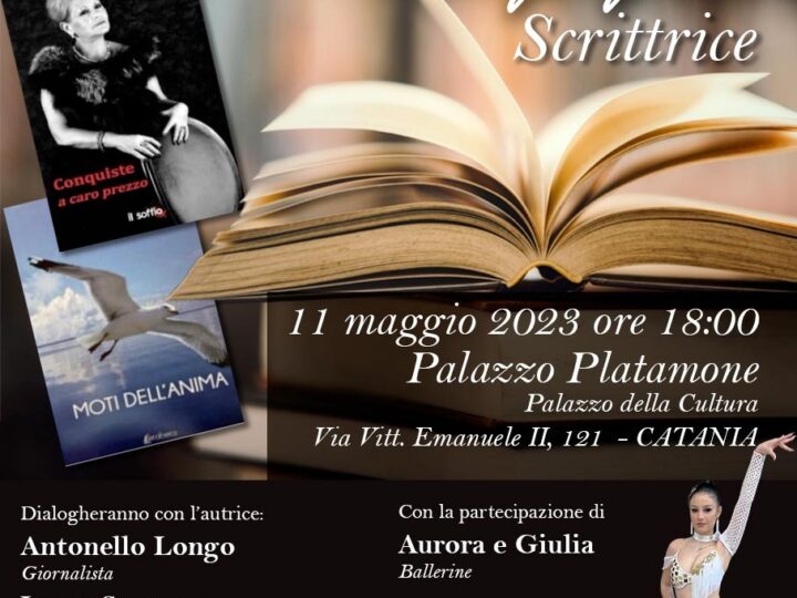 Rita Malgioglio – 11 Maggio 2023 ore 18:00 Palazzo Platamone