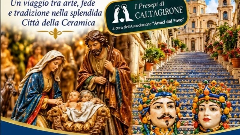 GITA A CALTAGIRONE IN VISITA AI PRESEPI