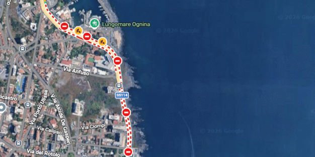 Lavori sul lungomare di Catania, l’allarme dei commercianti: “La strada non è chiusa, ma i clienti non arrivano più”