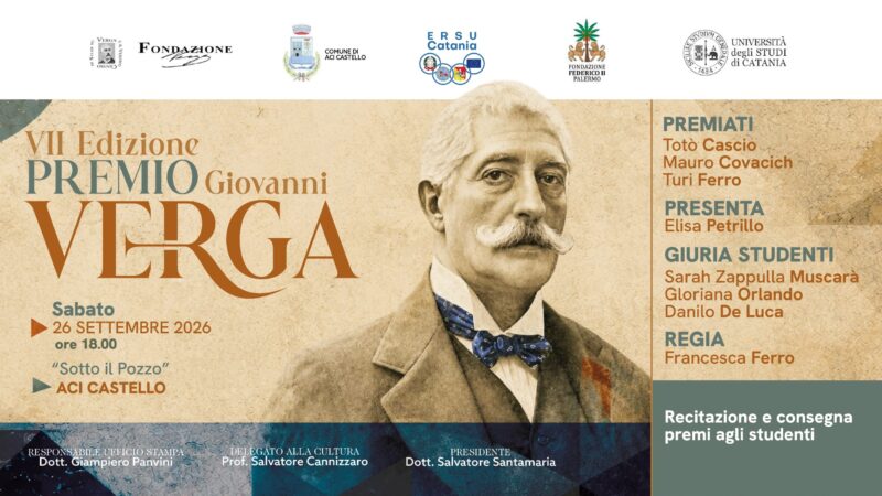 VII EDIZIONE PREMIO GIOVANNI VERGA