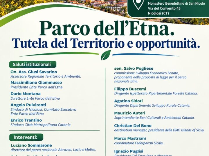 PARCO DELL’ETNA TUTELA TEL TERRITORIO