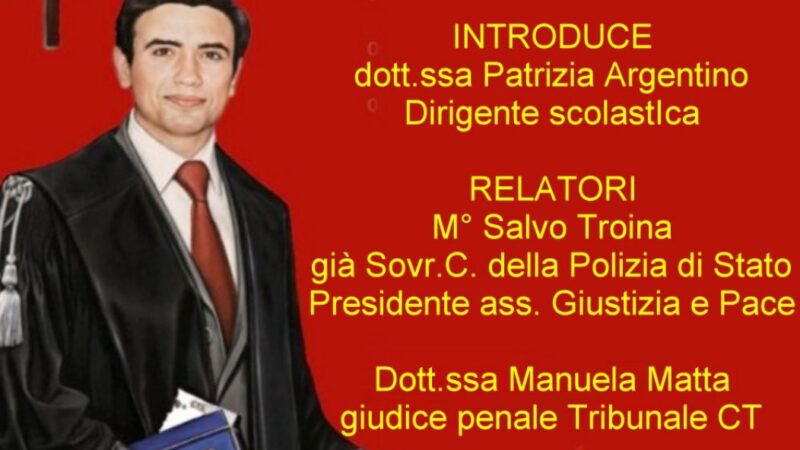 RICORDIAMO IL GIUDICE BEATO ROSARIO ANGELO LIVATINO